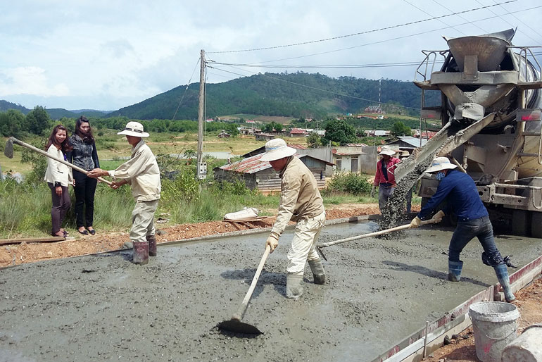 Nông thôn mới Đức Trọng tiếp bước cấp độ mới