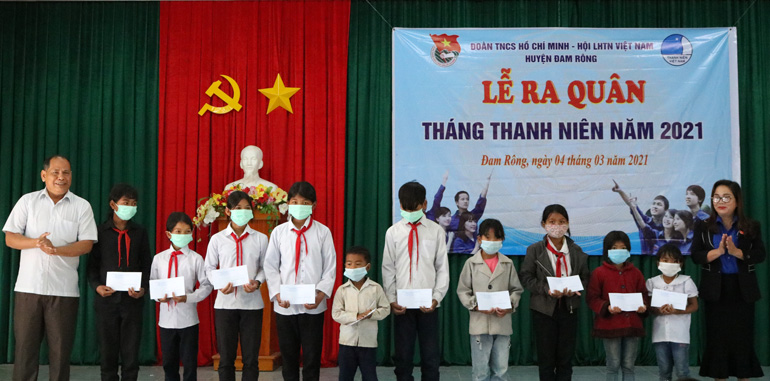 Đam Rông ra quân Tháng Thanh niên