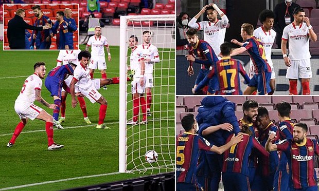 Ngược dòng ngoạn mục, Barcelona giành vé chung kết Cúp Nhà Vua