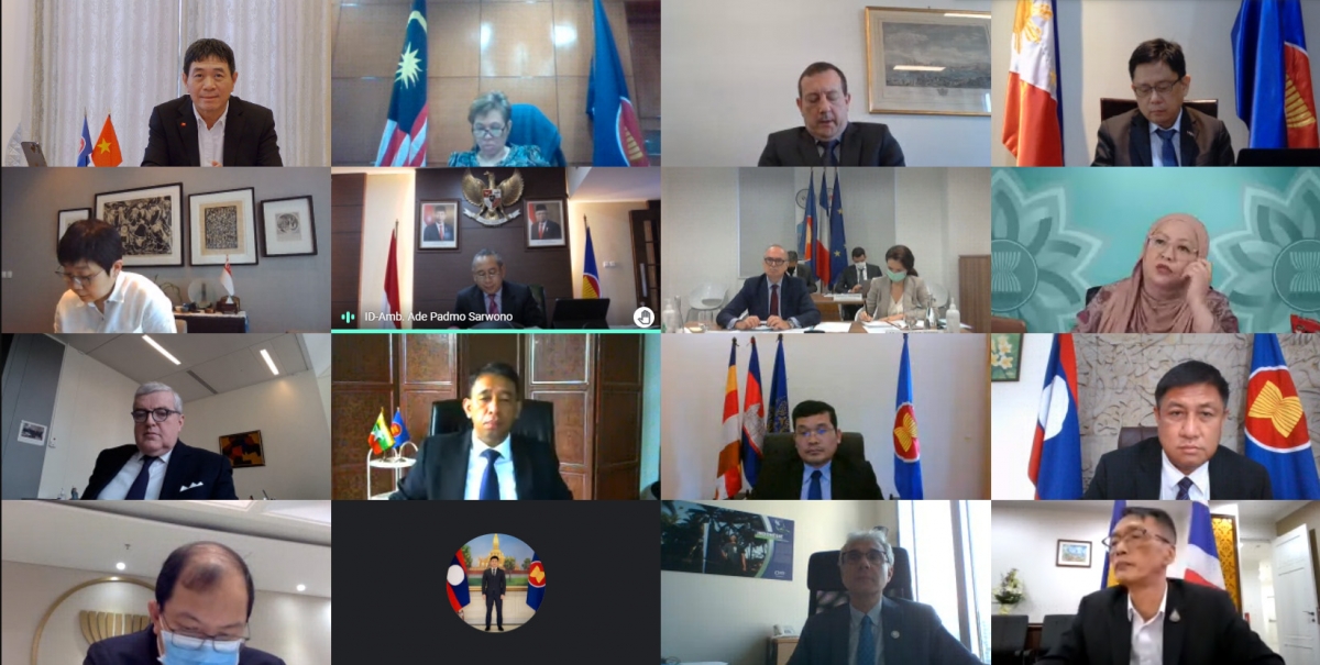 Pháp khẳng định coi trọng hợp tác với ASEAN
