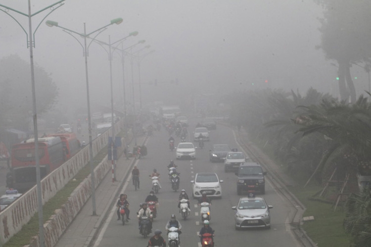 Bắc Bộ nồm ẩm và sương mù