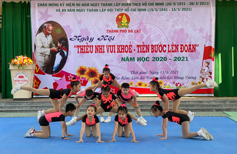 Ngày hội Thiếu nhi khoẻ - Tiến bước lên Đoàn