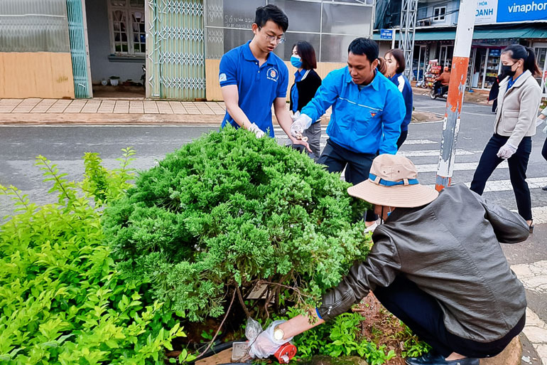Thủ lĩnh Đoàn người Cờ Ho năng nổ, nhiệt huyết