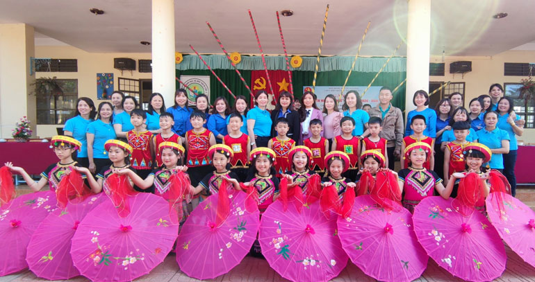 Di Linh: Ngày hội thiếu nhi vui khỏe, tiến bước lên đoàn