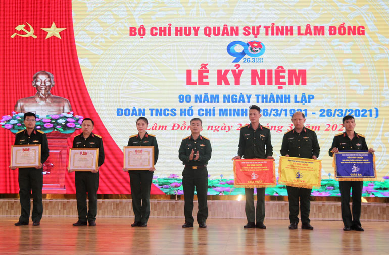 Đoàn Thanh niên lực lượng vũ trang tỉnh kỷ niệm 90 năm ngày thành lập Đoàn