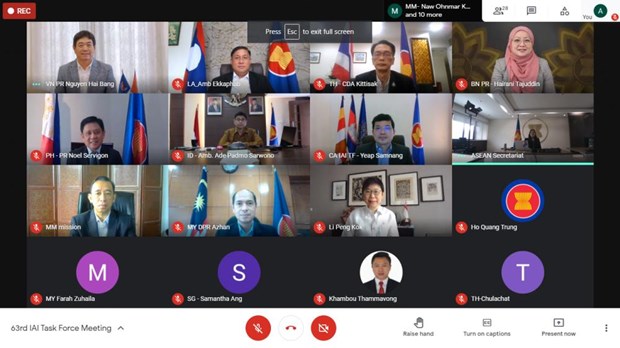 Việt Nam chủ trì cuộc họp Nhóm đặc trách sáng kiến liên kết ASEAN