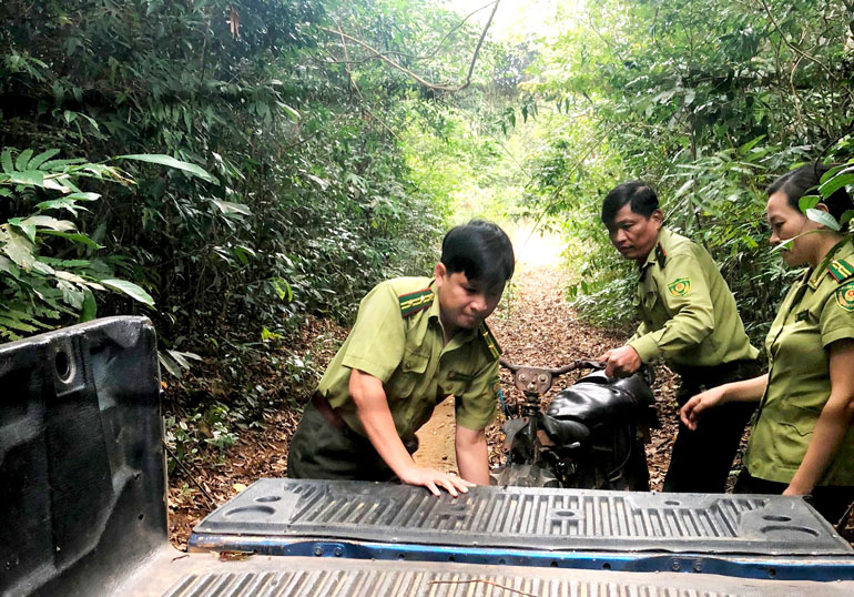 Đạ Huoai chủ động phòng, chống cháy rừng