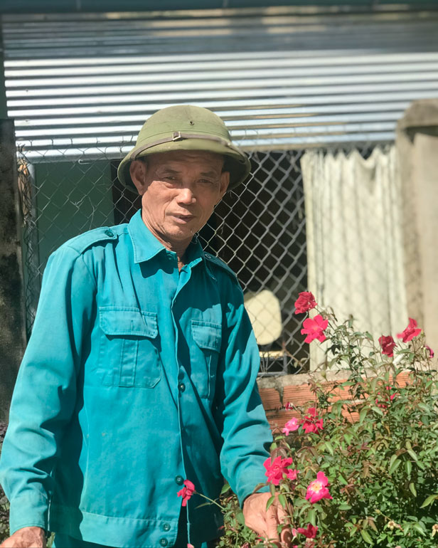 Người cựu chiến binh nơi vùng sâu Rô Men