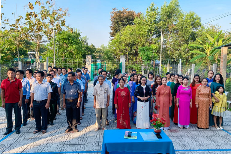 Đạ Tẻh: Lan tỏa phong trào chào cờ và sinh hoạt tư tưởng dưới cờ