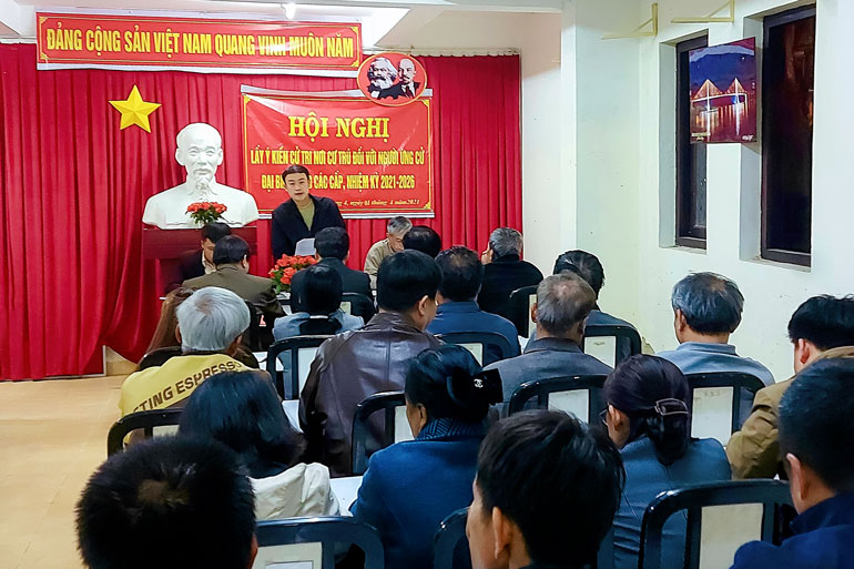 Phát huy vai trò Mặt trận cơ sở trong bầu cử