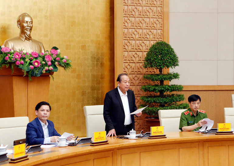 Hội nghị trực tuyến toàn quốc sơ kết công tác đảm bảo an toàn giao thông Quý 1/2021