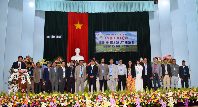 Ra mắt Ban Chấp hành Hiệp hội hoa Đà Lạt Khóa VI nhiệm kỳ năm 2021 - 2024