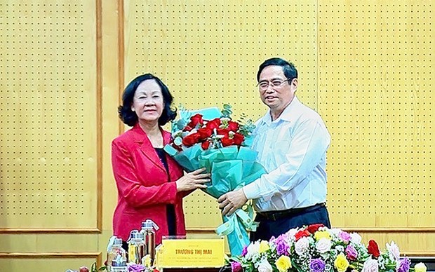 Hội nghị bàn giao nhiệm vụ Trưởng Ban Tổ chức Trung ương