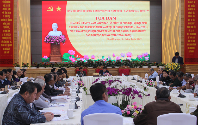 Tọa đàm kỷ niệm 75 năm ngày Bác Hồ gửi thư cho Đại hội đại biểu các DTTS miền Nam tại Pleiku