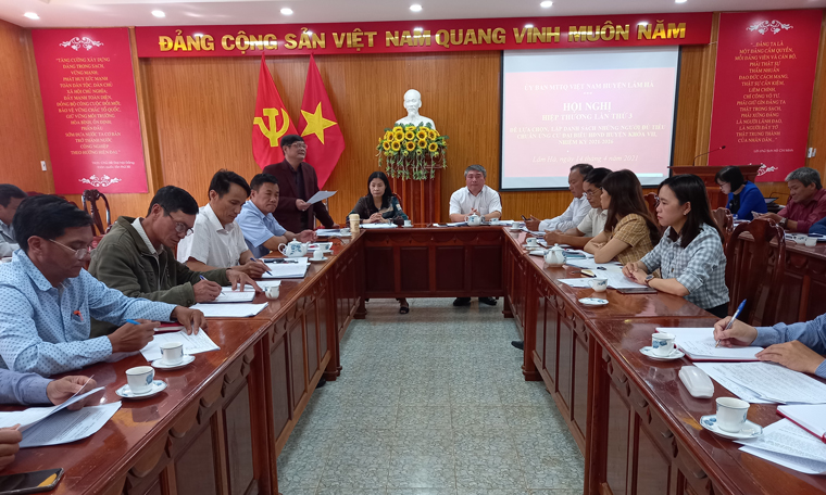 Các địa phương tổ chức hiệp thương lần 3 thông qua danh sách ứng cử viên đại biểu HĐND