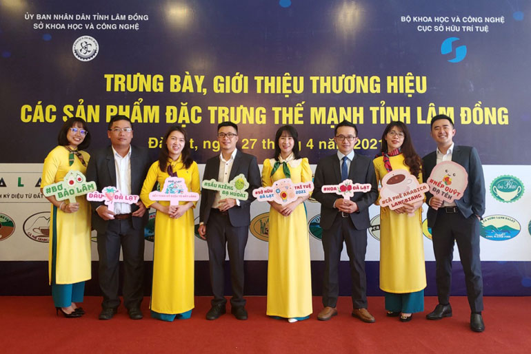 Trưng bày, giới thiệu các thương hiệu nông sản của Lâm Đồng đến bạn bè trong nước