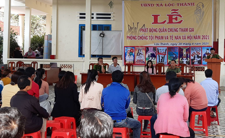 1.200 người tham gia lễ Phát động toàn dân bảo vệ an ninh Tổ quốc