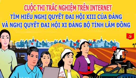 Cuộc thi trắc nghiệm tìm hiểu Nghị quyết Đại hội Đảng chính thức bắt đầu lúc 10 giờ sáng 3/5