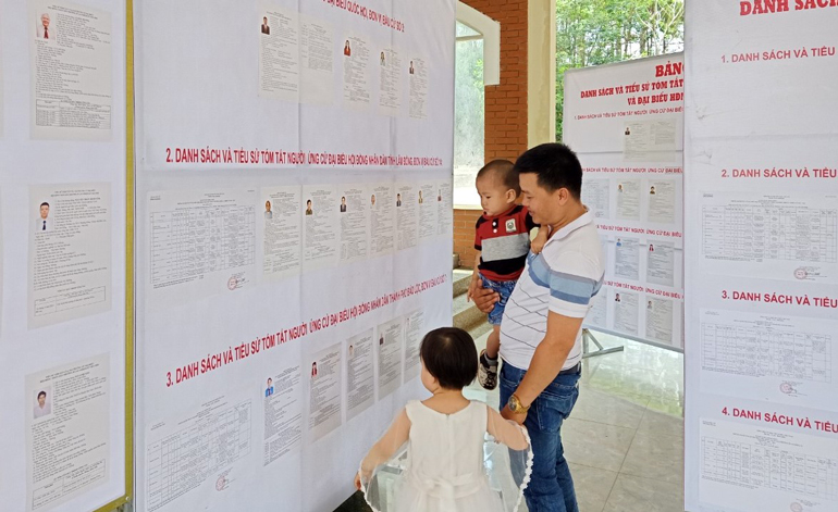 Phát động phong trào thi đua cao điểm thực hiện công tác bầu cử