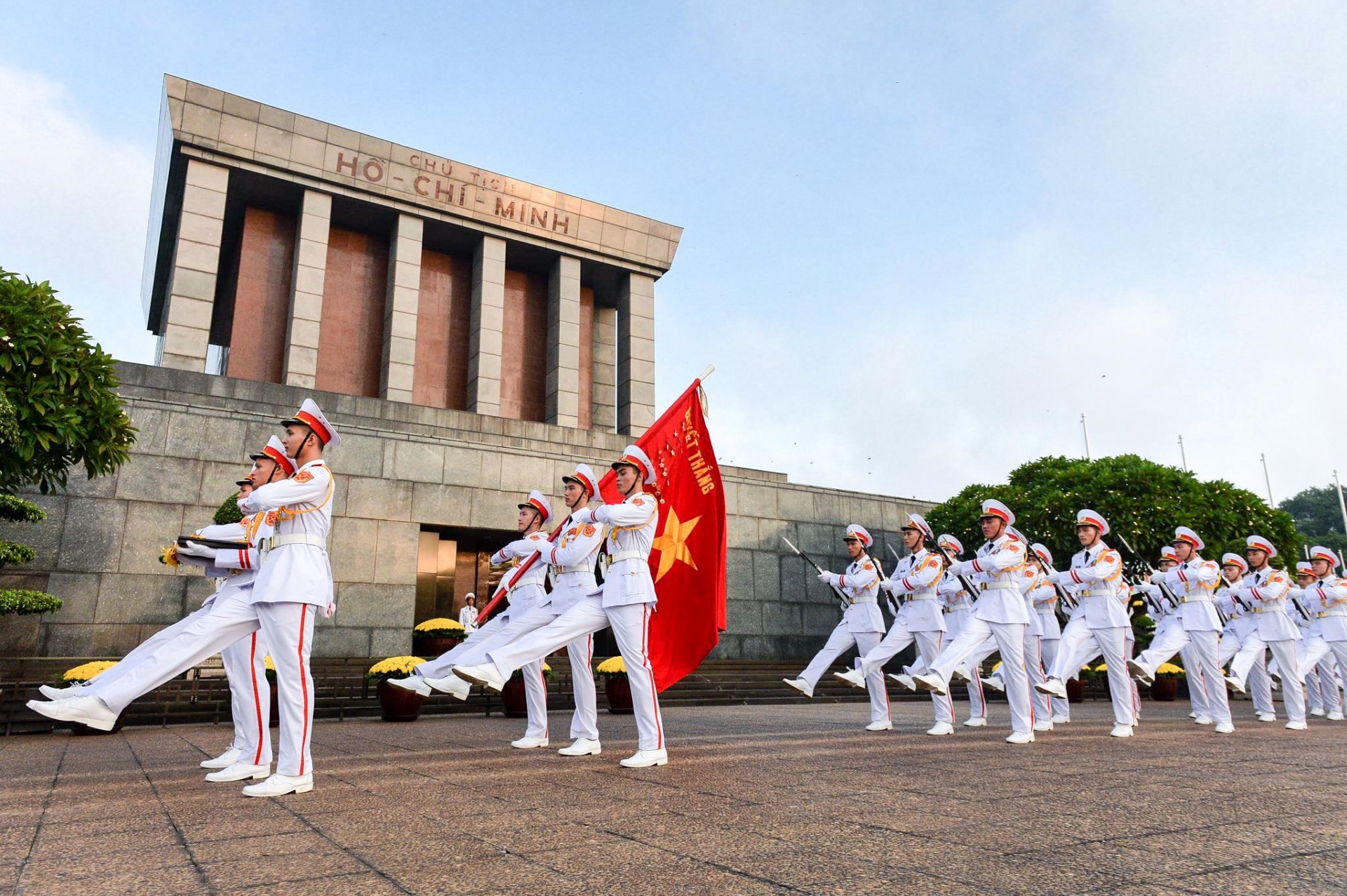 Lễ thượng cờ mừng Quốc khánh nước Cộng hòa xã hội chủ nghĩa Việt Nam trên Quảng trường Ba Đình _Ảnh: Tư liệu