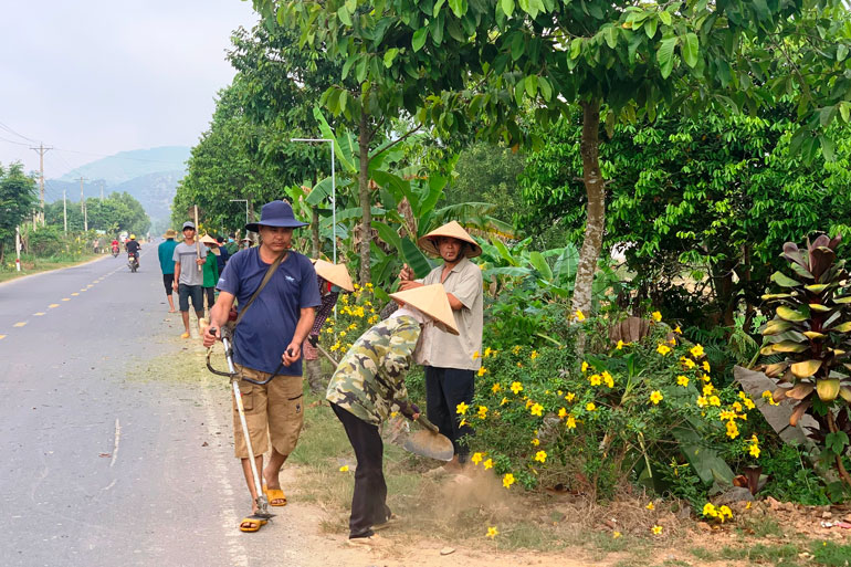 Bức tranh nông thôn mới ở Đạ Kho
