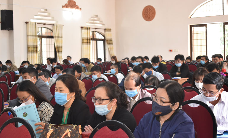 Hơn 100 học viên tham gia lớp Bồi dưỡng Công tác Thi đua, Khen thưởng năm 2021