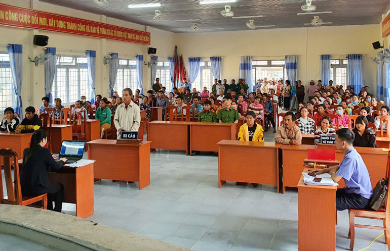 Phát huy hiệu quả tuyên truyền từ xét xử lưu động