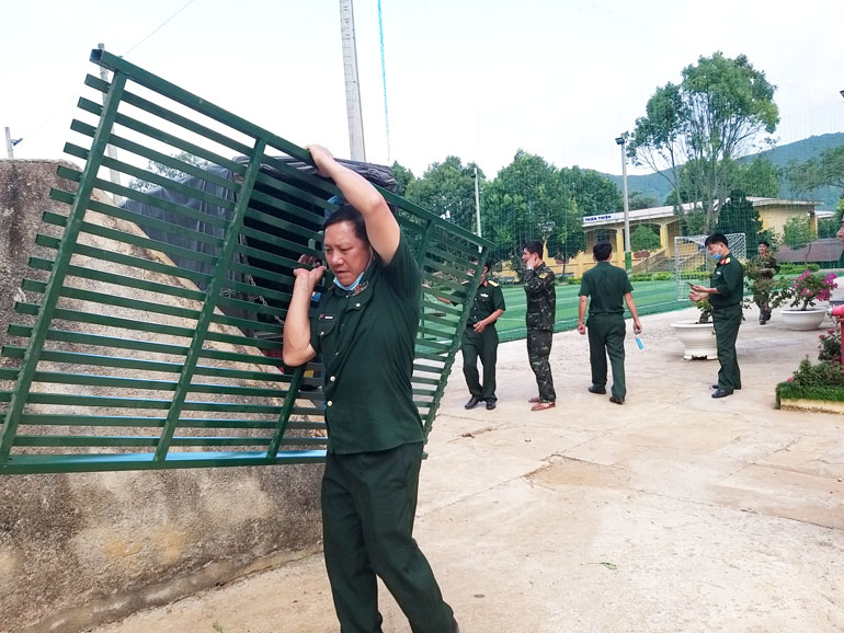 Trường Phổ thông DTNT - THCS Đức Trọng sẵn sàng đón người cách ly