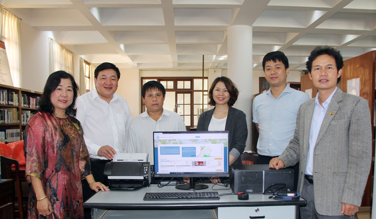 Chuyển giao mô hình cơ sở dữ liệu GIS đề tài khoa học về Tây Nguyên