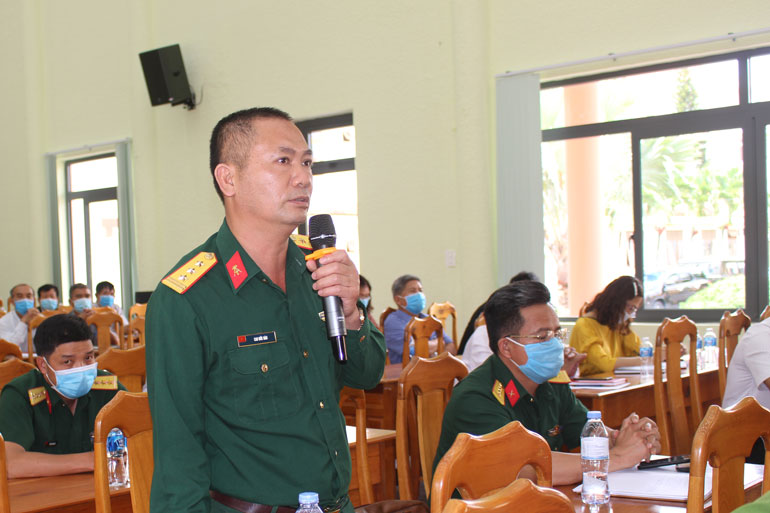 Cử tri Đức Trọng phát biểu ý kiến