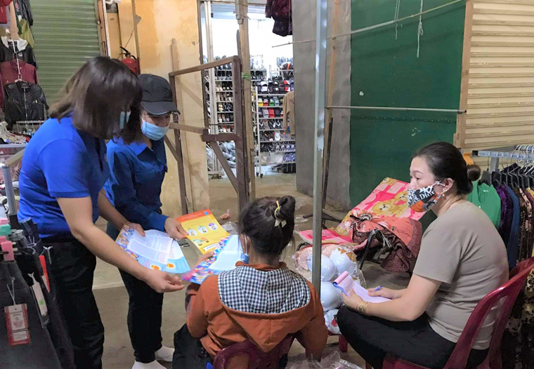 Bảo Lâm đẩy mạnh công tác tuyên truyền phòng chống dịch Covid-19