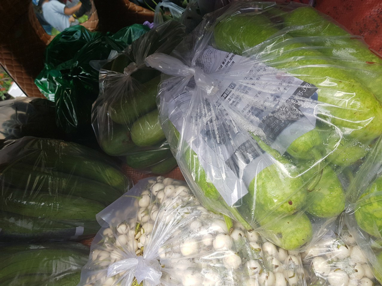Ủng hộ 1,5 tấn rau, củ và các nhu yếu phẩm cho khu cách ly tại Trung đoàn bộ binh 994