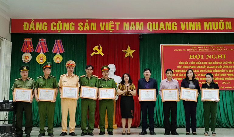 Đức Trọng: Giữ vững an ninh trật tự trong lĩnh vực giáo dục - đào tạo