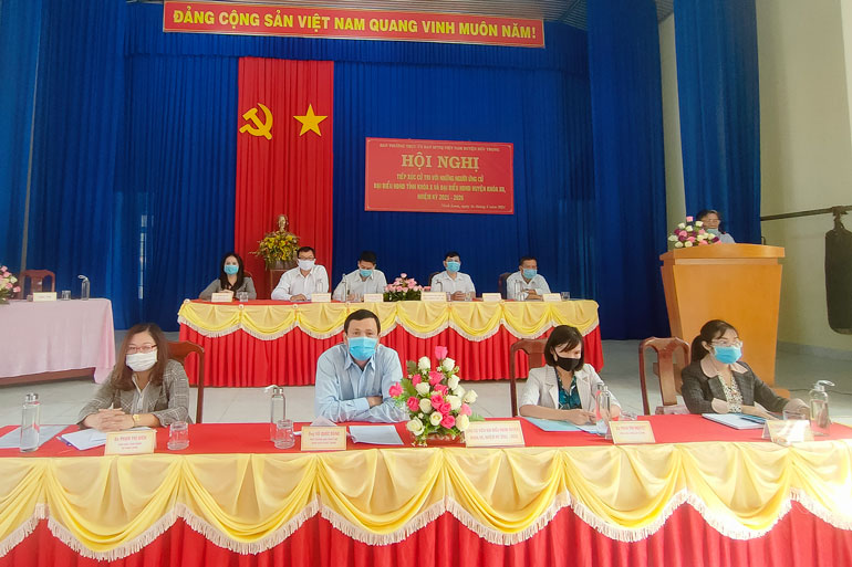 Ứng cử viên đại biểu HĐND tỉnh đơn vị bầu cử số 7 hoàn thành chương trình tiếp xúc cử tri tại Đức Trọng