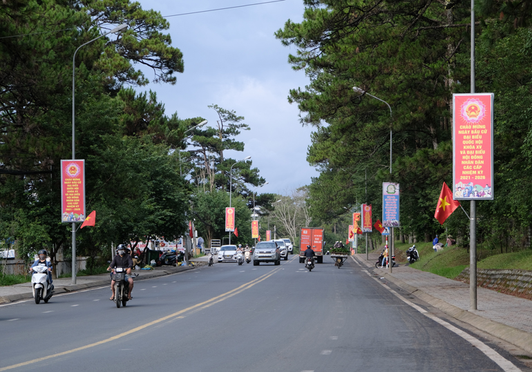 Đảm bảo an ninh, trật tự, an toàn và giao thông thông suốt trong thời gian diễn ra bầu cử