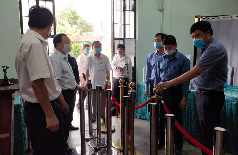 Kiểm tra công tác chuẩn bị bầu cử tại huyện Đơn Dương