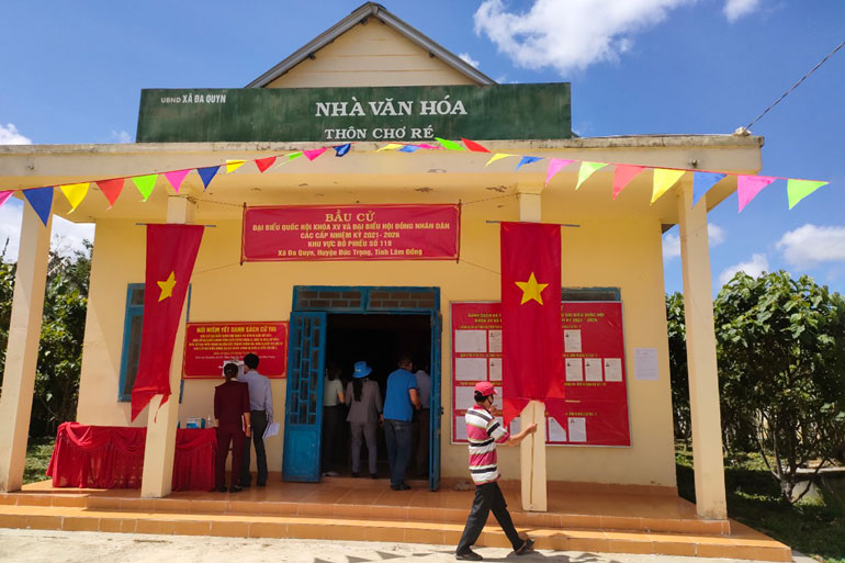 Người dân vùng sâu Đức Trọng náo nức đón chờ ngày bầu cử