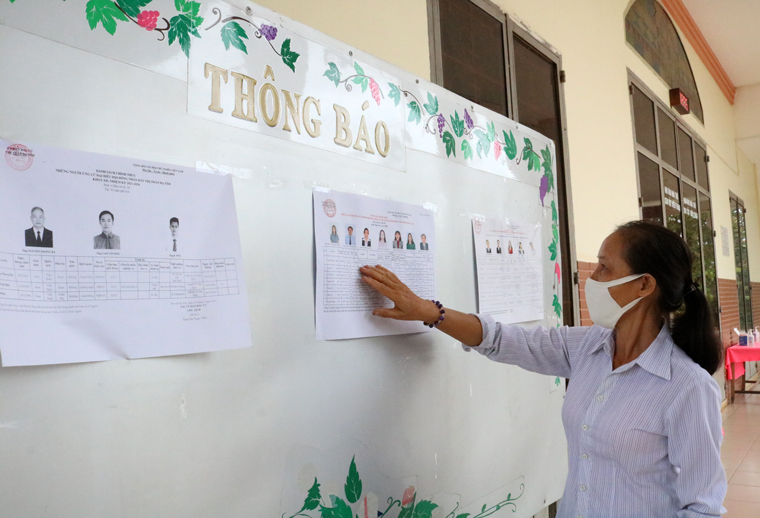 Đạ Tẻh: Đồng bào công giáo hướng về ngày bầu cử
