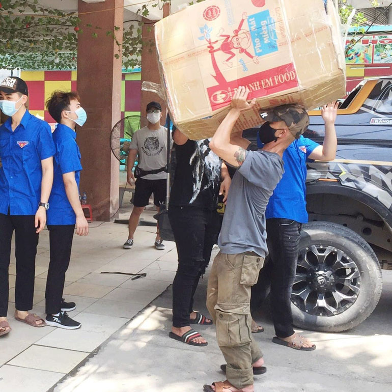 Chàng thanh niên Đà Lạt ra Bắc Giang hỗ trợ chống dịch