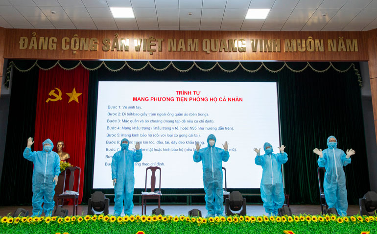 Công ty Nhôm Lâm Đồng: Tăng cường phòng, chống dịch COVID-19, duy trì ổn định sản xuất