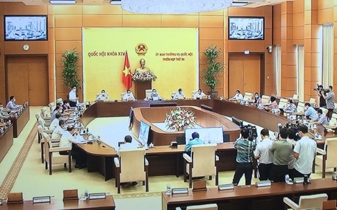 Khai mạc phiên họp thứ 56 của Ủy ban Thường vụ Quốc hội