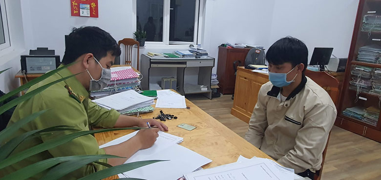 Đối tượng Nguyễn Văn Công tại cơ quan chức năng