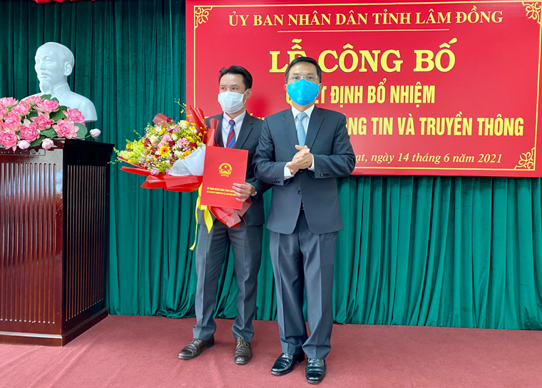 Bổ nhiệm Phó Giám đốc Sở Thông tin và Truyền thông