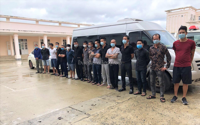 Bảo Lộc: Khởi tố, bắt tạm giam 13 đối tượng để điều tra về hành vi gây rối trật tự công cộng