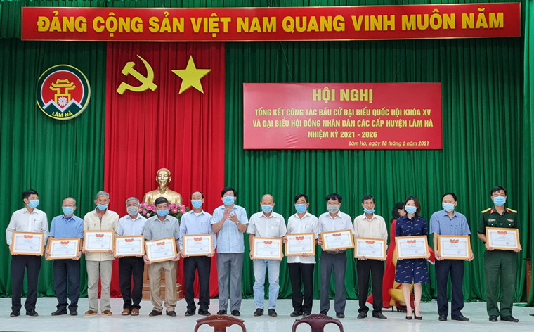 Lâm Hà tổng kết công tác bầu cử