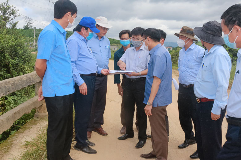 Kiểm tra tiến độ giải ngân vốn đầu tư công tại Lâm Hà