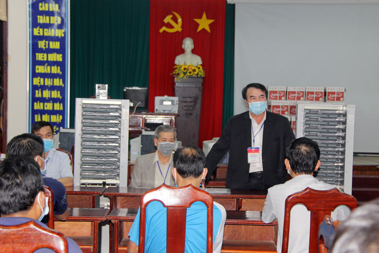 Kiểm tra công tác chuẩn bị kỳ thi tốt nghiệp THPT năm 2021