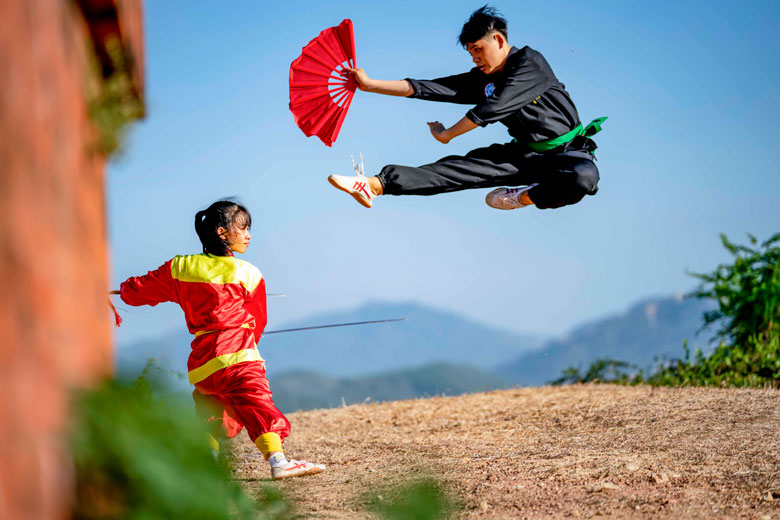 Thiết phiến song đâu cùng song kiếm