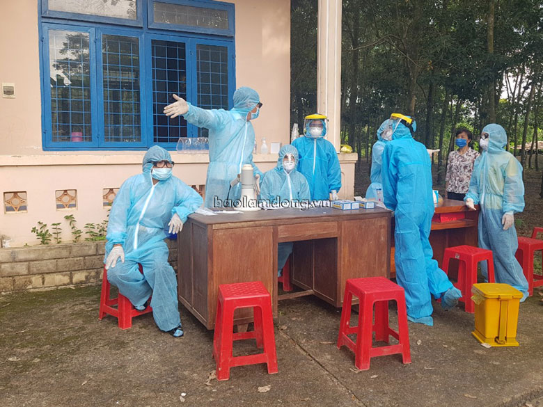 Đạ Tẻh: Giãn cách xã hội theo Chỉ thị 16 thôn Phú Hòa từ ngày 2/7