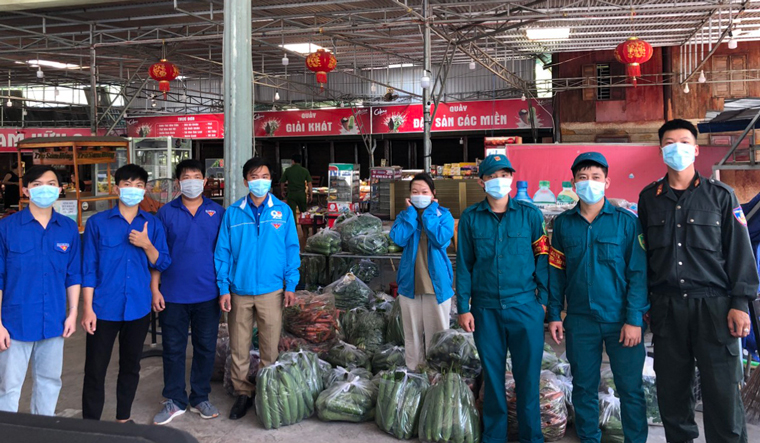 Tỉnh Đoàn thăm, động viên lực lượng tuyến đầu và các chốt kiểm dịch